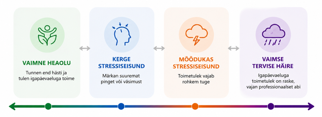 vaimne tervis joonisena