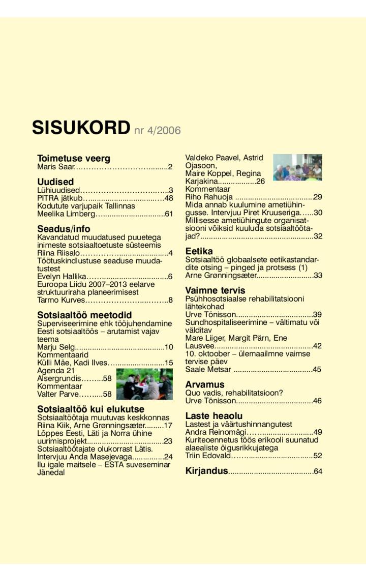 Sotsiaaltöö 4/2006