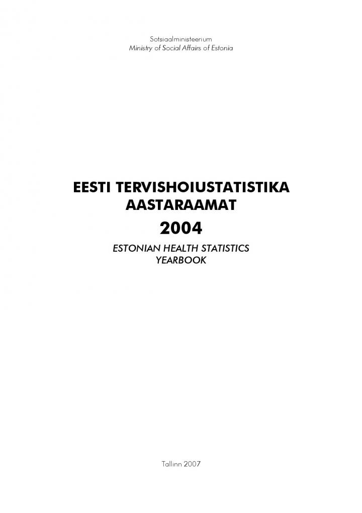 131460077388_Eesti_tervishoiustatistika_aastaraamat_2004_est_pdf