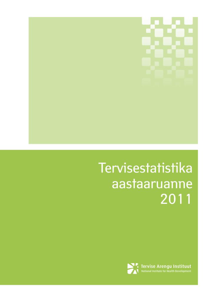 Tervisestatistika aastaaruanne 2011