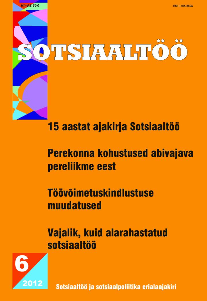 Sotsiaaltöö 6/2012