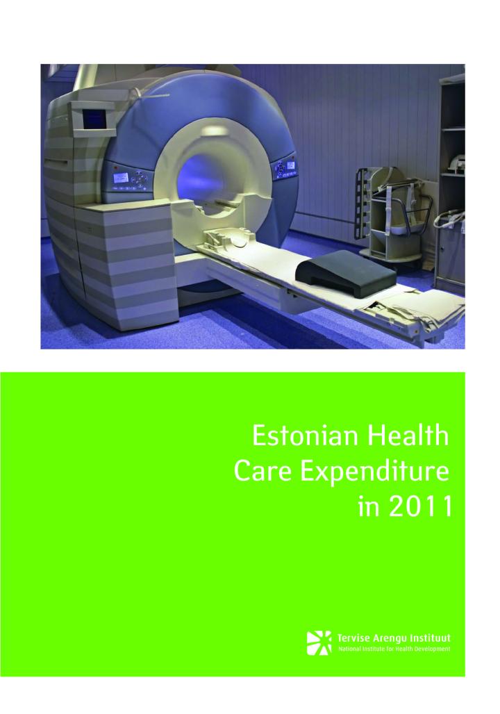 Estonian Health Care Expenditure in 2011