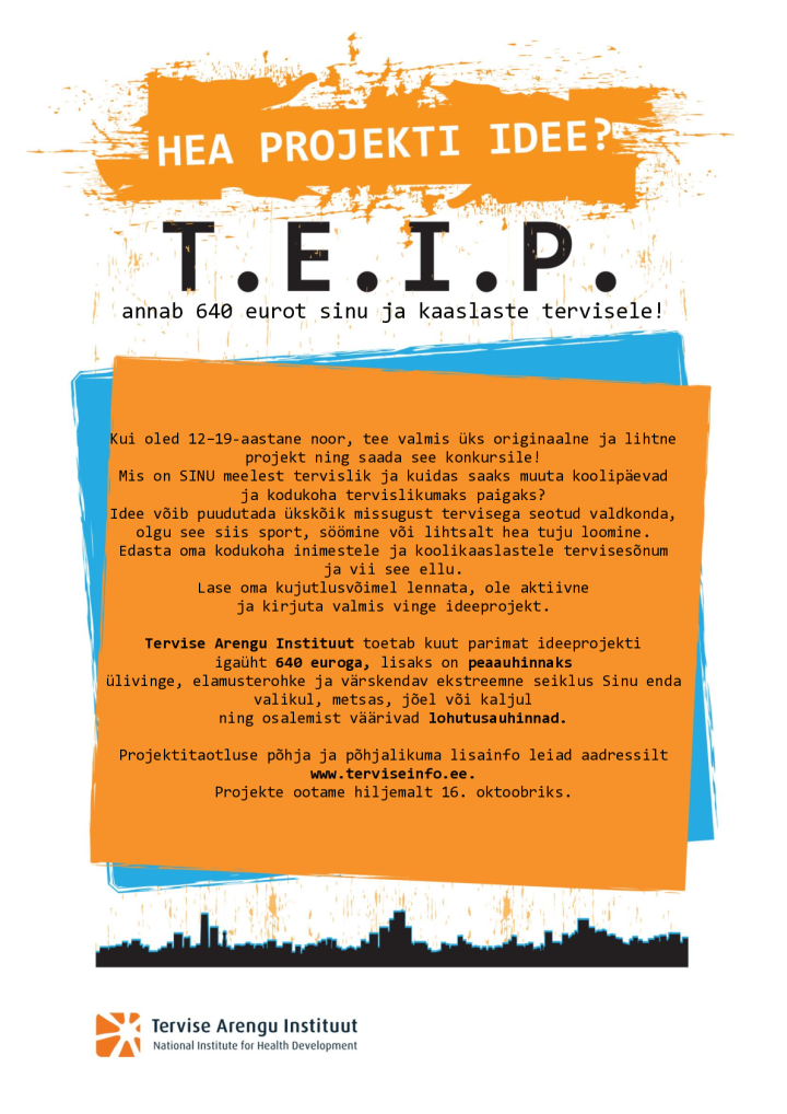 TEIP - Tervist Edendava Idee Projekt 2013