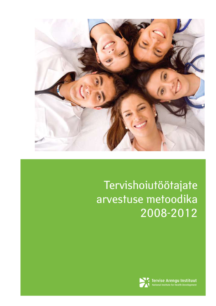 Tervishoiutöötajate arvestuse metoodika 2008-2012