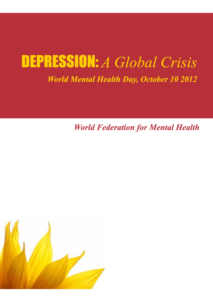 Depression: A Global Crisis