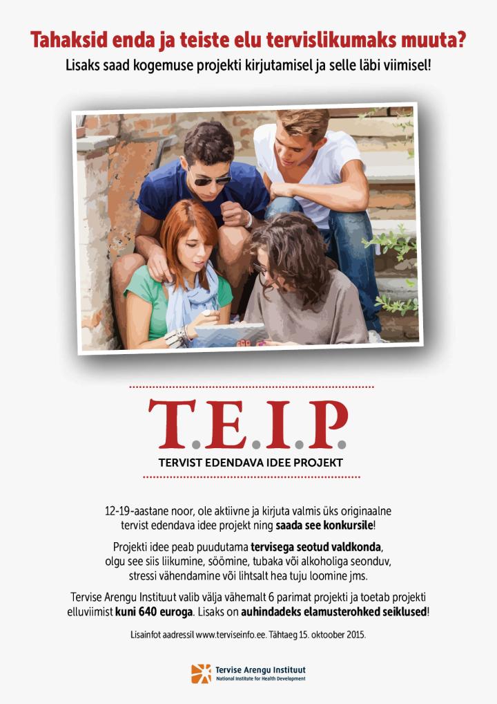 Tervist edendava idee projekti (TEIP) konkurss
