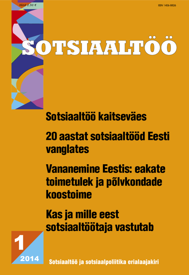 Sotsiaaltöö 1/2014