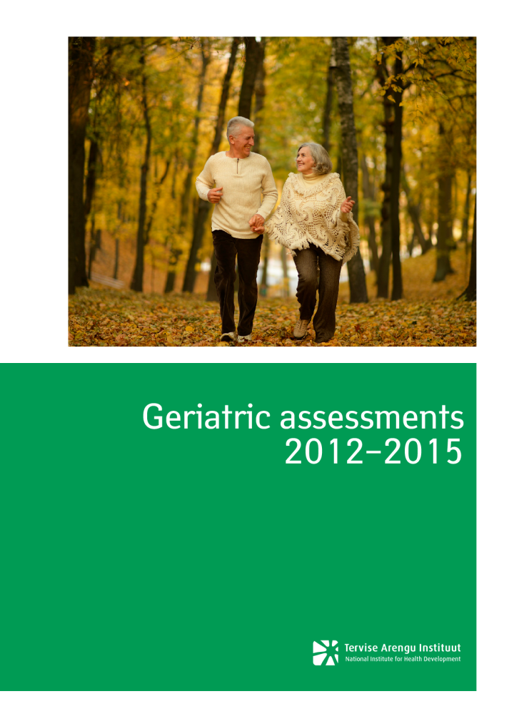 Geriatric assessments 2012–2015