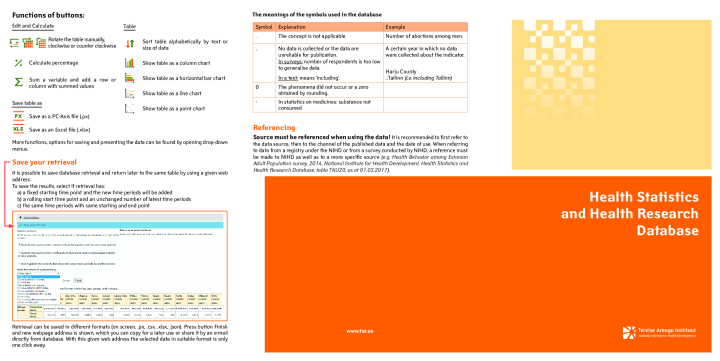 Health Statistics and Health Research Database 