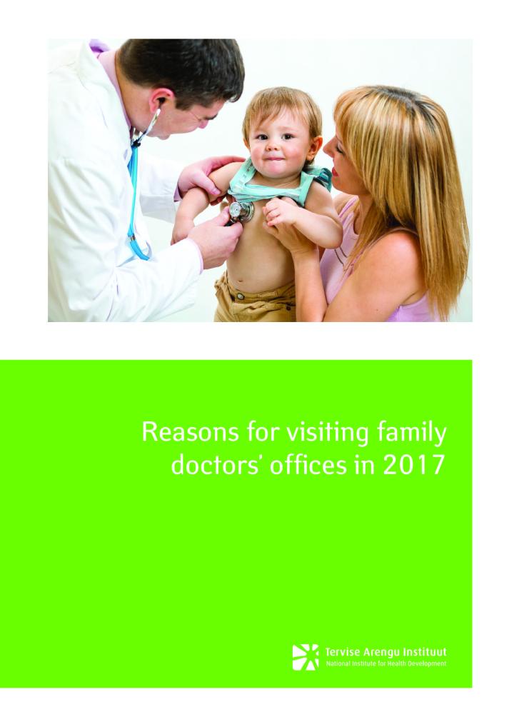 Reasons for visiting family doctors’ offices in 2017