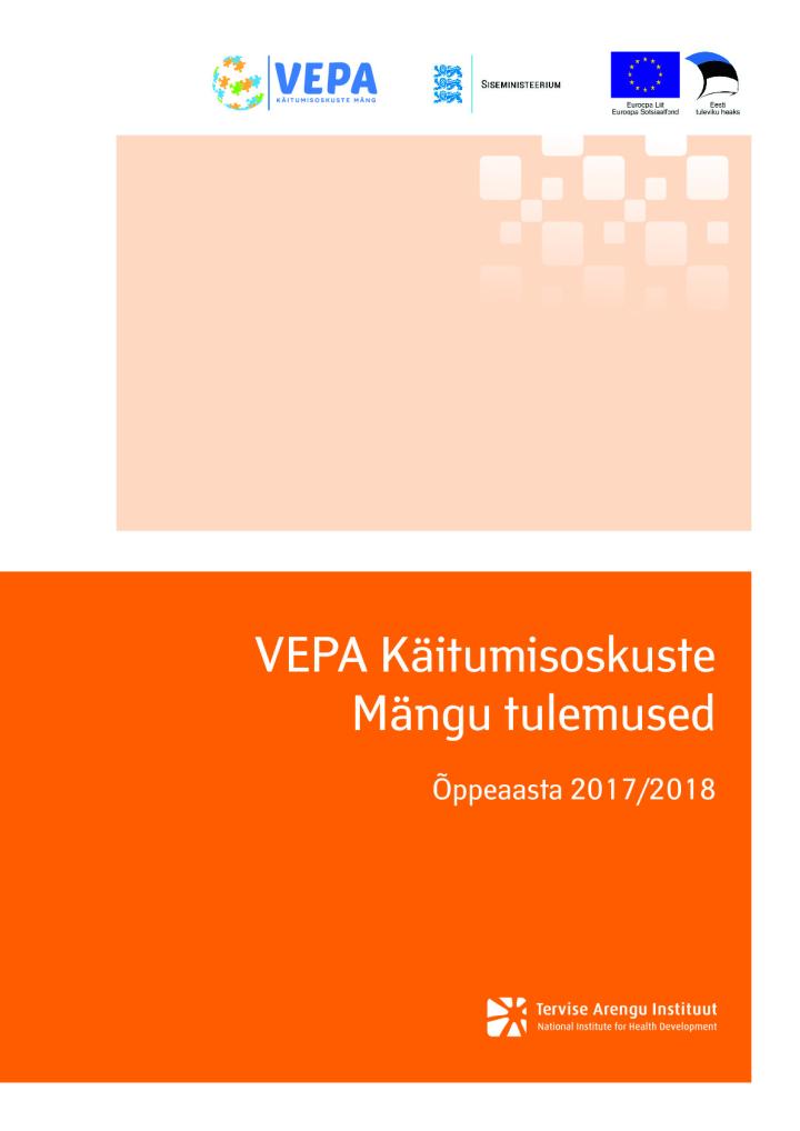 VEPA Käitumisoskuste Mängu tulemused. Õppeaasta 2017/2018