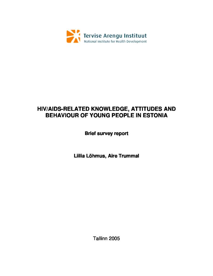 HIV youth survey 2005 English short report.pdf