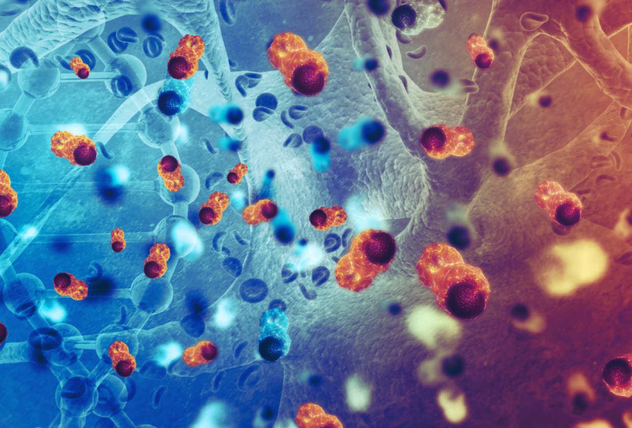 vähiuuringud, abstraktne kujutis